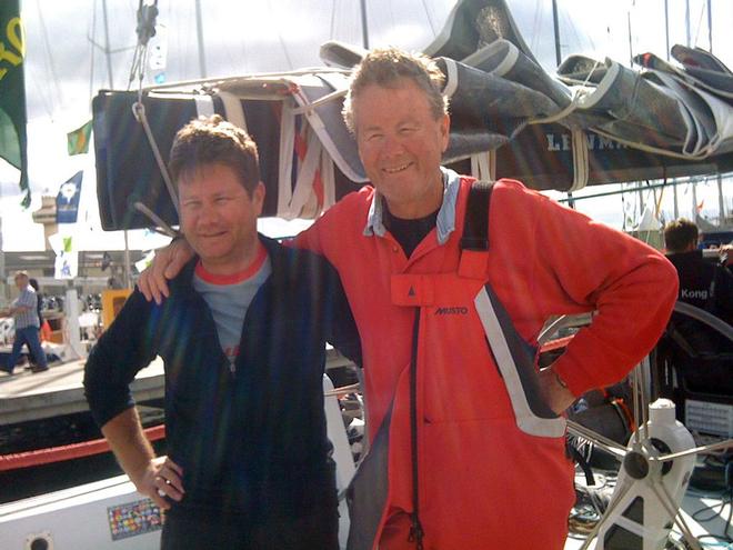 Bruce & Drew Taylor - Rolex Sydney to Hobart 2013 © Bruce Montgomery